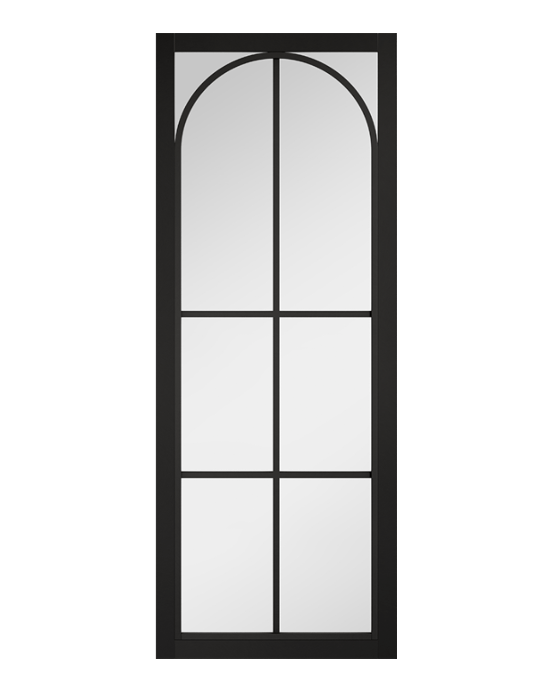 Soho Black Arched Internal Door