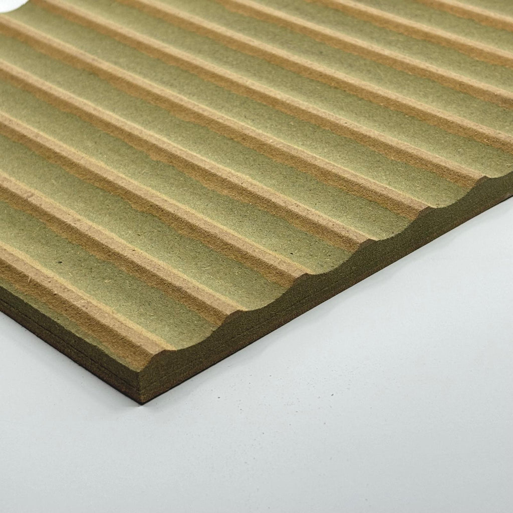 A sample of our fluted wall panels