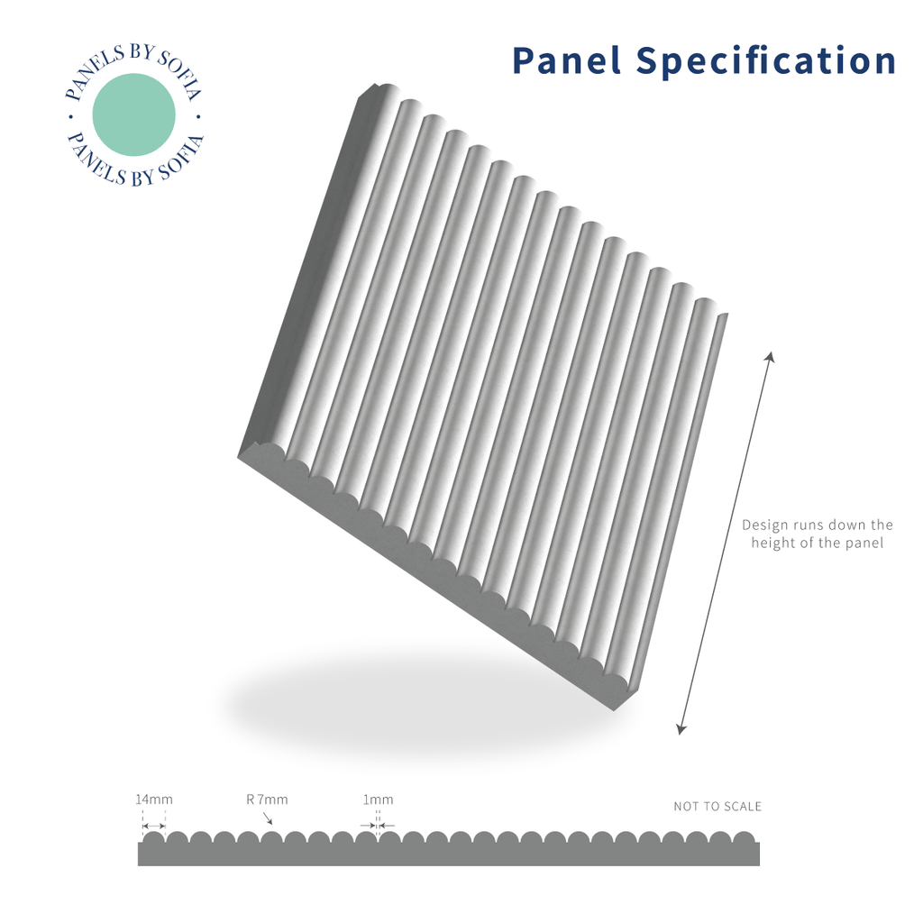 Mini Ribbed Wall Panelling