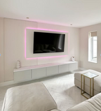 TV Media Wall Panelling - Panels by Sofia