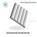 Ribbed Wall Panelling