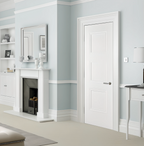 Kensington Three Panel White Internal Door