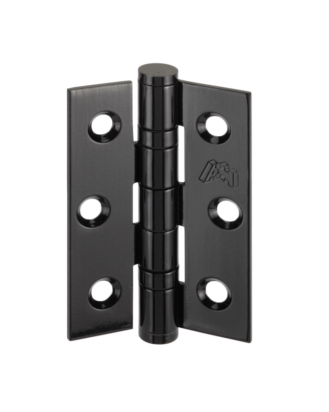 Soho Black Door Hinges x 3