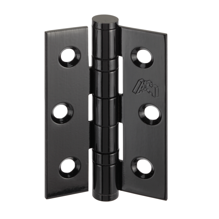 Soho Black Door Hinges x 3
