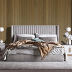 Acoustic Slat Wall Panelling - Natural Oak