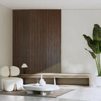 Acoustic Slat Wall Panels - Walnut
