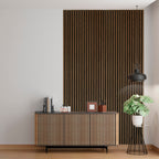 Acoustic Slat Wall Panels - Walnut
