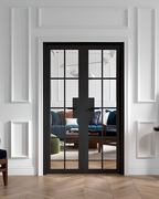Soho Black Crittall Syle Room Dividers
