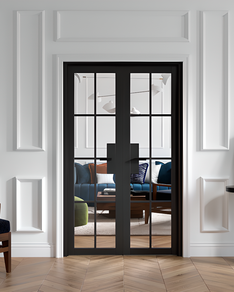 Soho Black Crittall Syle Room Dividers