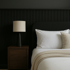 Dado Rail for Black Wall Panels
