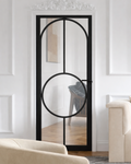 Soho Black Arched Circle Internal Door