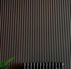 Black Mini Fluted Wall Panelling