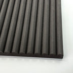 Black Mini Ribbed Wall Panelling