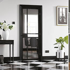 Soho Black Geometric Internal Door