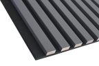 Acoustic Slat Wall Panels - Charcoal