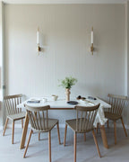 Dining Room Wall Panelling with table and chairs