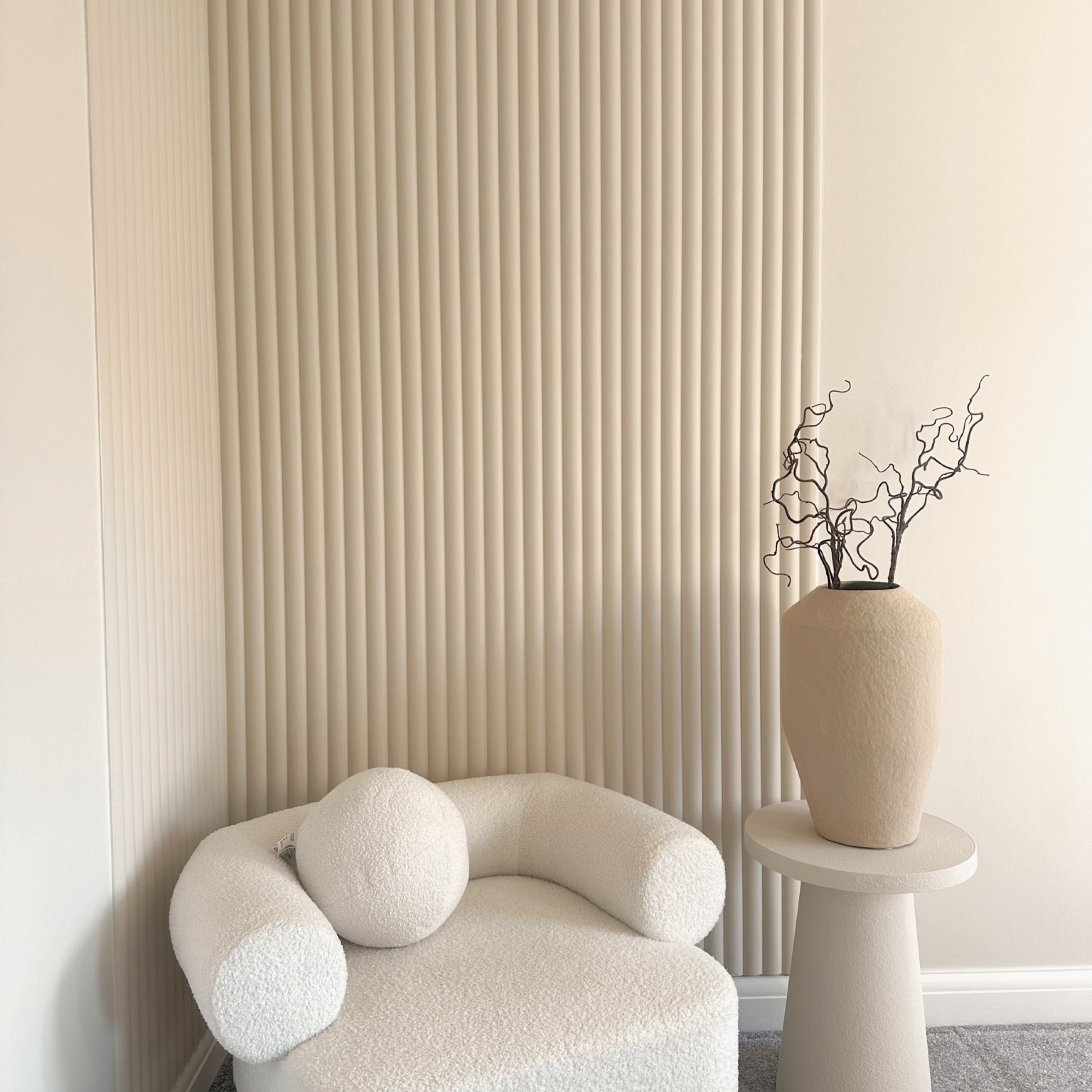 Ribbed Wall Panelling