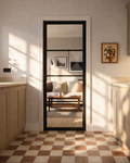 Soho Black 4 Panel Internal Door