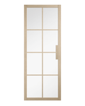 Soho Light Oak Crittall Style Internal Door