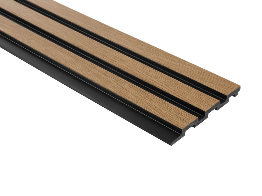 Waterproof Classic Oak Slat Wall Panels