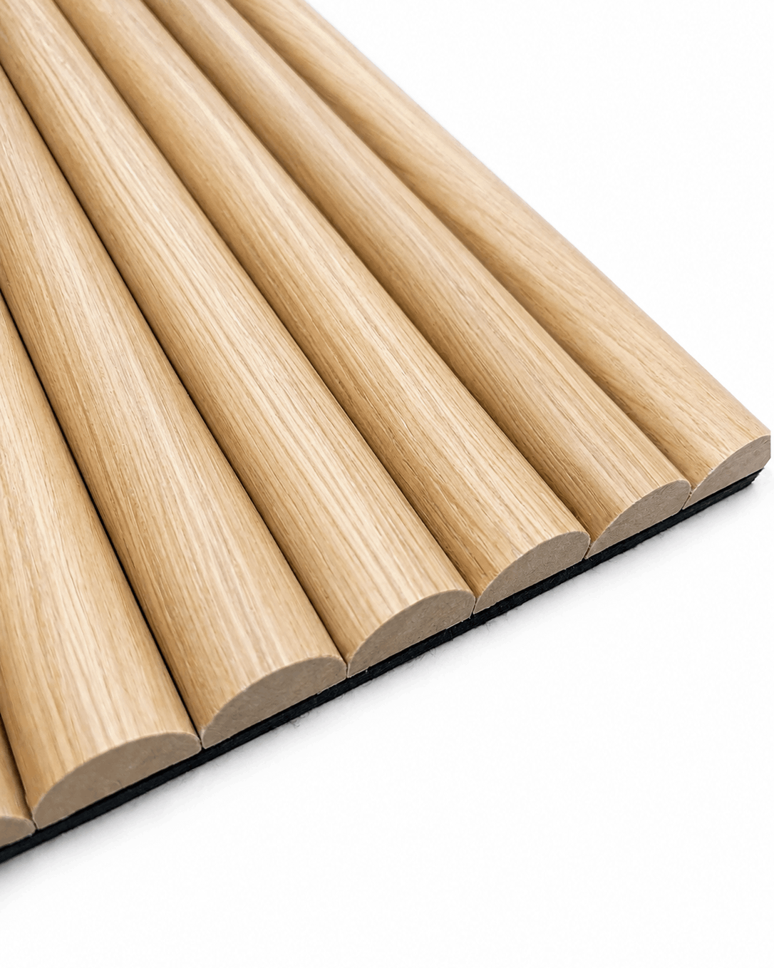 Oak Ribbed Flexible Wall Panels