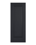 Kensington One Panel Black Internal Door