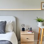 Soft Ribbed Wall Panelling