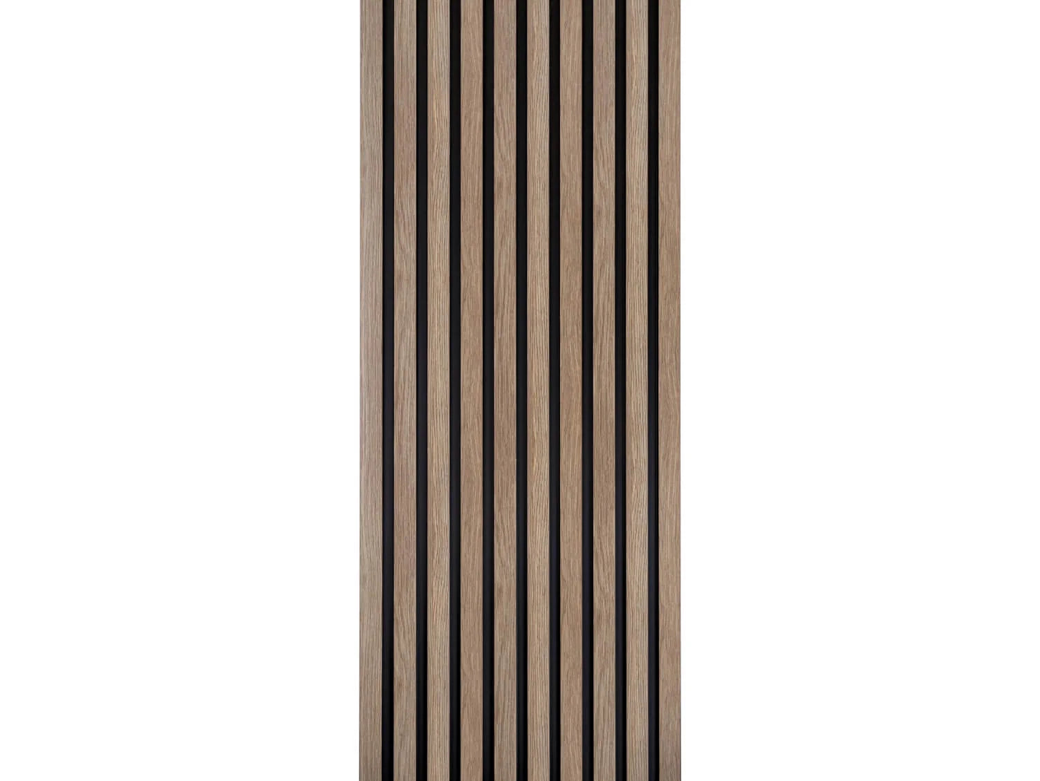 Waterproof Grey Oak Slat Wall Panels