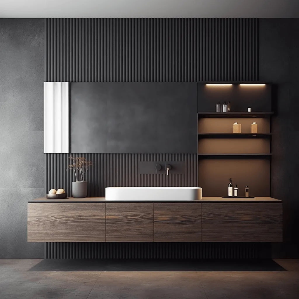 Waterproof Ribbed Wall Panels