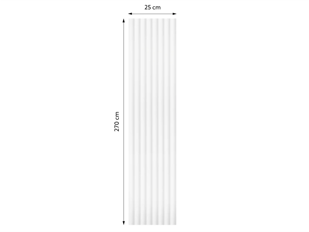 Waterproof Ribbed Wall Panels