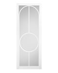 Soho White Arched Circle Internal Door