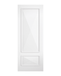 Slone Two Panel White Internal Door