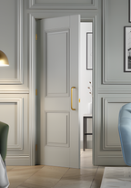 Kensington Two Panel White Internal Door