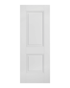 Kensington Two Panel White Internal Door