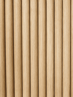 Oak Ribbed Flexible Wall Panels